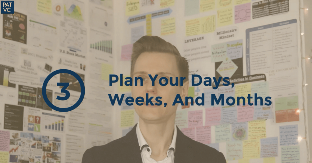 How To Get Motivated To Work - Plan Your Days Weeks And Months